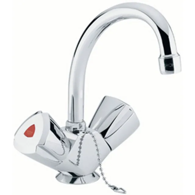 Grohe Costa Trend wastafelmengkraan chroom met ketting