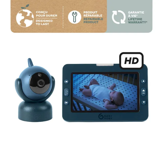 Babymoov Babymoov Gemotoriseerde Video Babyfoon YOO Master + HD