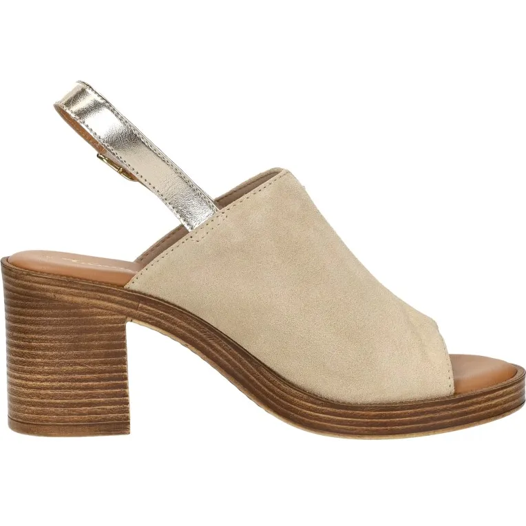 Tamaris sandalen met hak beige, foto 7