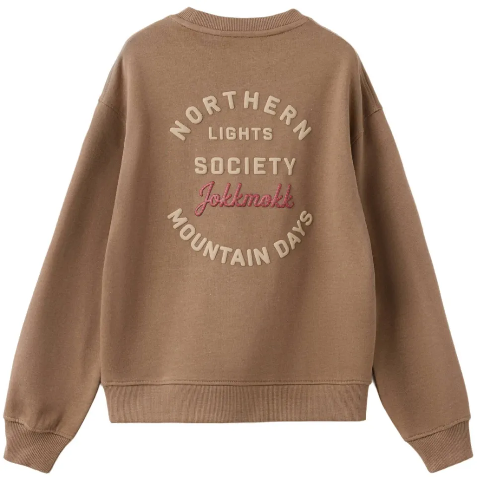 Mango Kids sweater met backprint - bruin, foto 4