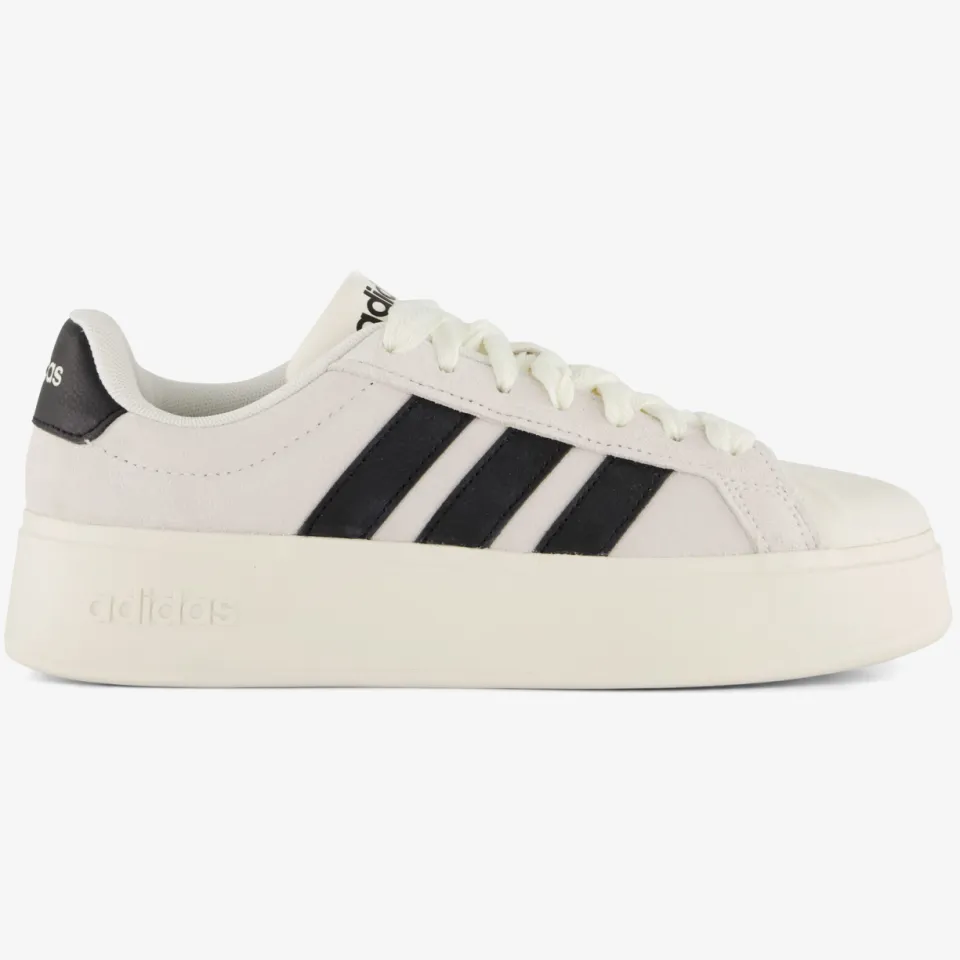 Adidas Streettalk Bold dames sneakers grijs Ecru/zwart