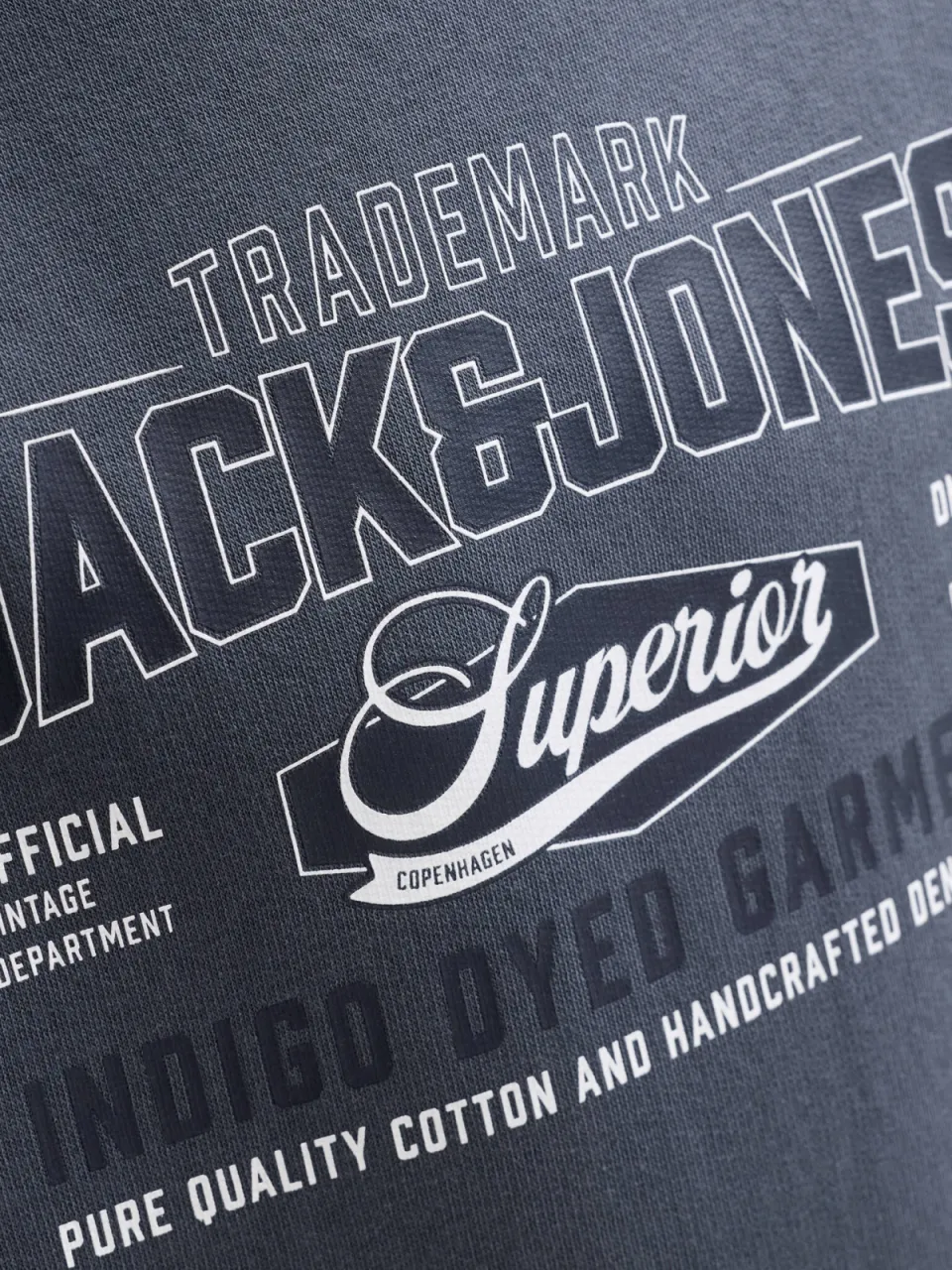 Jack & Jones JUNIOR sweater met logo - grijsblauw, foto 8