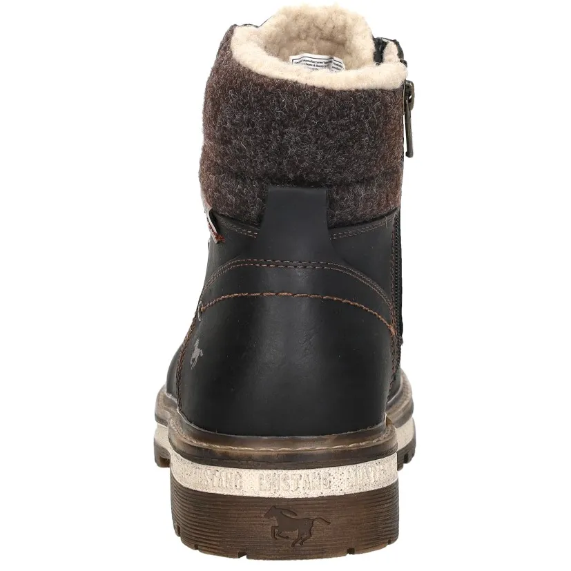 Mustang veterboot zwart, foto 6