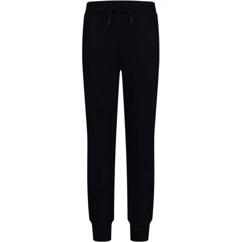 Jordan joggingbroek zwart Jongens/Meisjes Katoen Effen-176