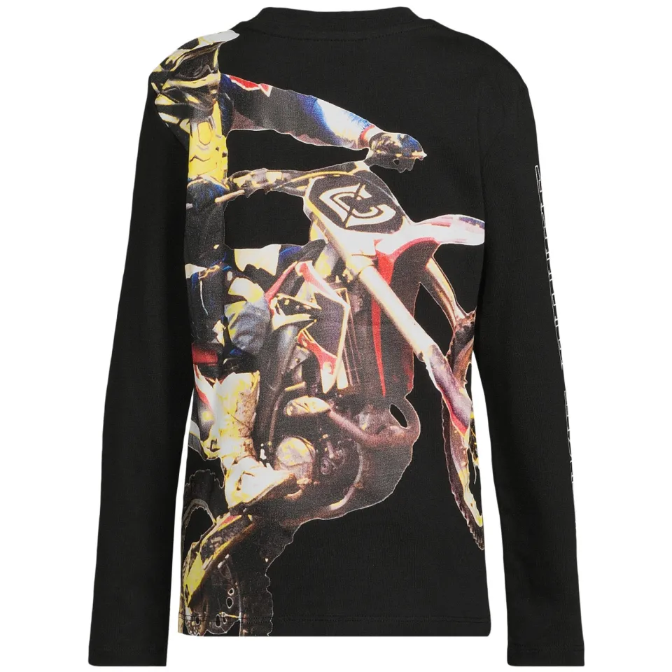 Coolcat longsleeve Lennon zwart, foto 2