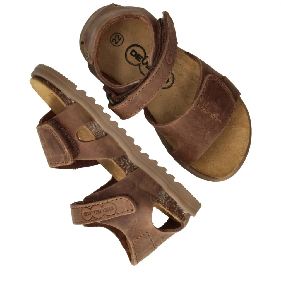 Develab 48509 sandalen bruin, foto 4