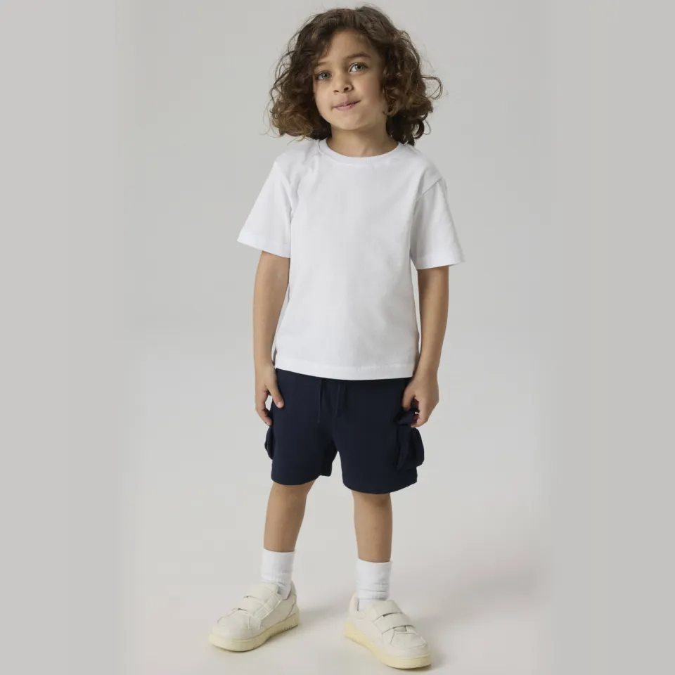 NAME IT MINI sweatshort donkerblauw Dark Sapphire