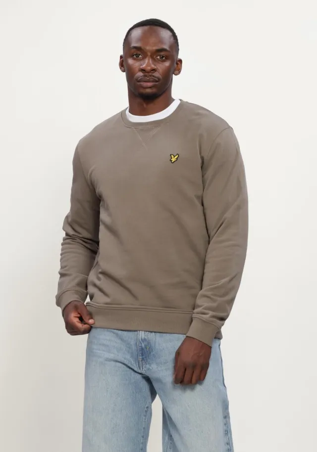 Lyle & Scott Heren Truien & Vesten Crew Neck Sweatshirt - Bruin