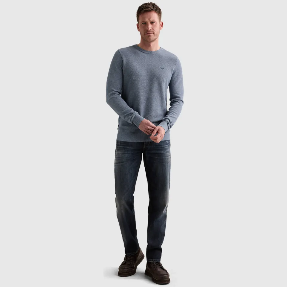 PME Legend regular fit gebreide trui - pelican, foto 4