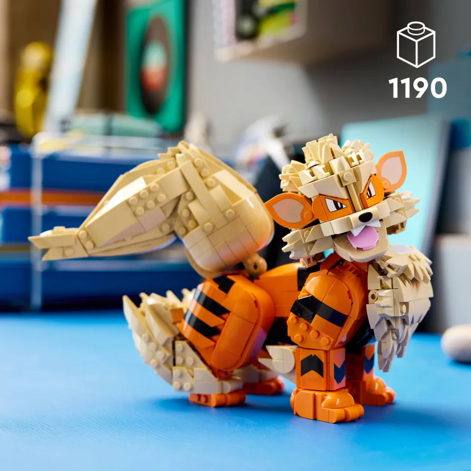 Lego Pokémon Arcanine Pokémon Dieren Figuur Bouwpakket 72160, foto 2
