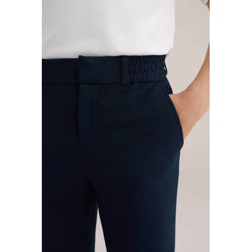 WE Fashion pantalon donkerblauw, foto 3