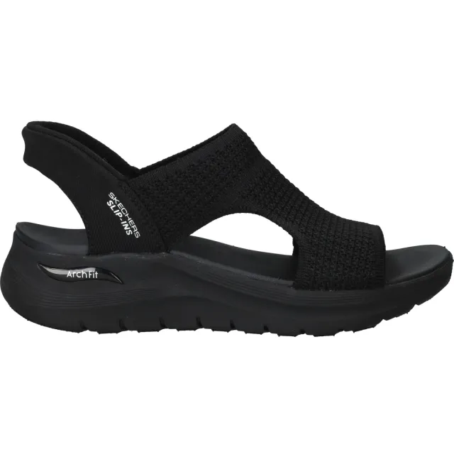 Skechers Arch Fit 2.0 My Everyday Slip-Ins sandaal zwart