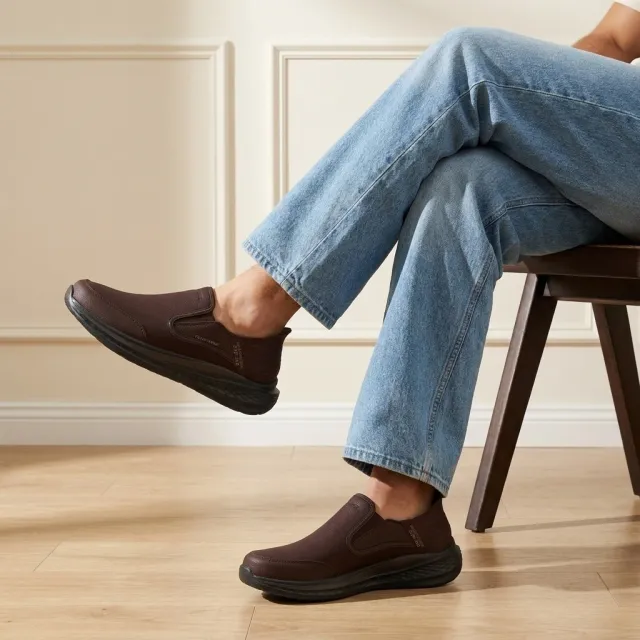 Skechers Slade Slip-ins instappers bruin, foto 6