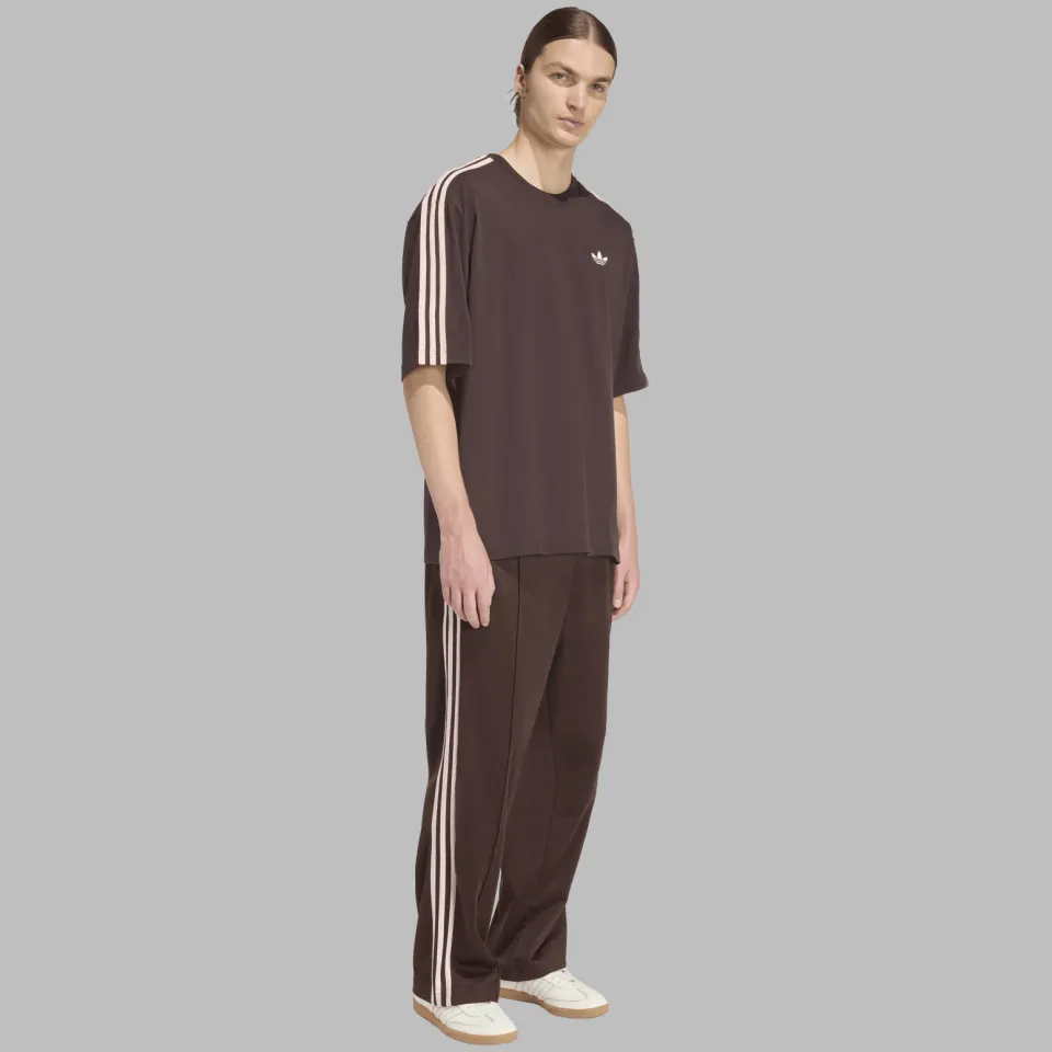 Adidas Firebird loose fit joggingbroek bruin, foto 3