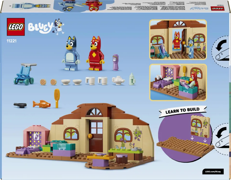 Lego Bluey School met Rusty en Bluey 11221, foto 2