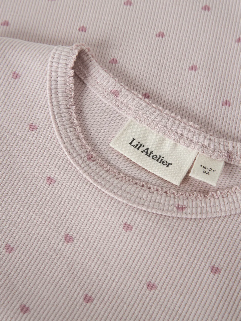 Lil' Atelier MINI longsleeve met print lila, foto 3