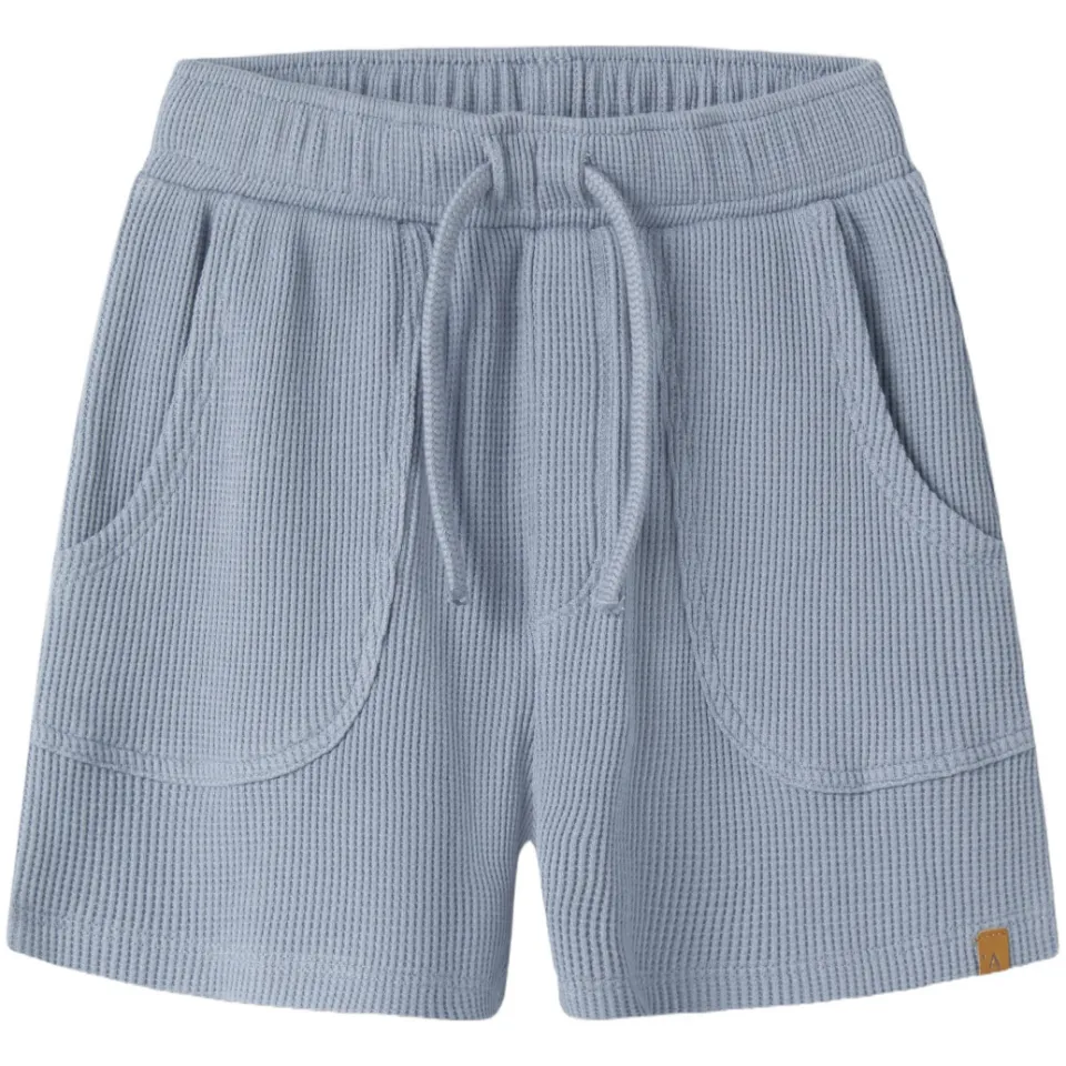 Lil' Atelier MINI regular sweatshort lichtblauw blauw, foto 2