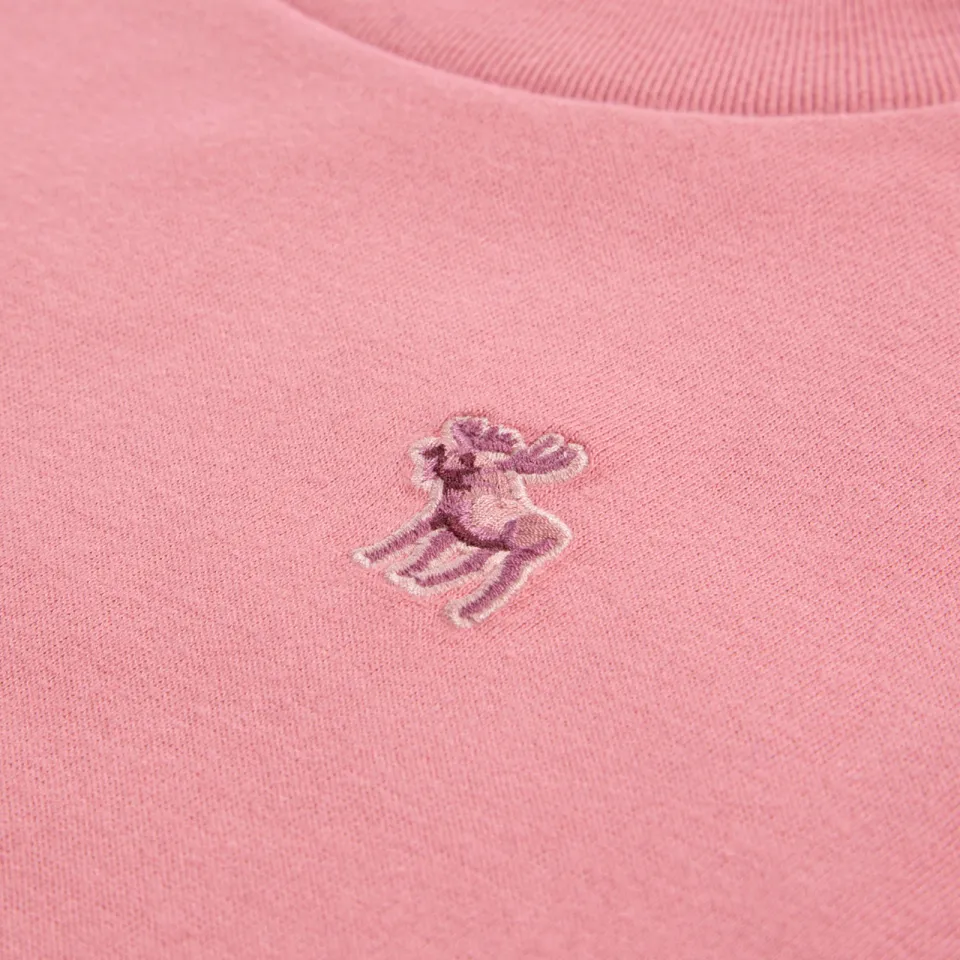 Abercrombie & Fitch t-shirt set van 3 groen roze donkerblauw, foto 3