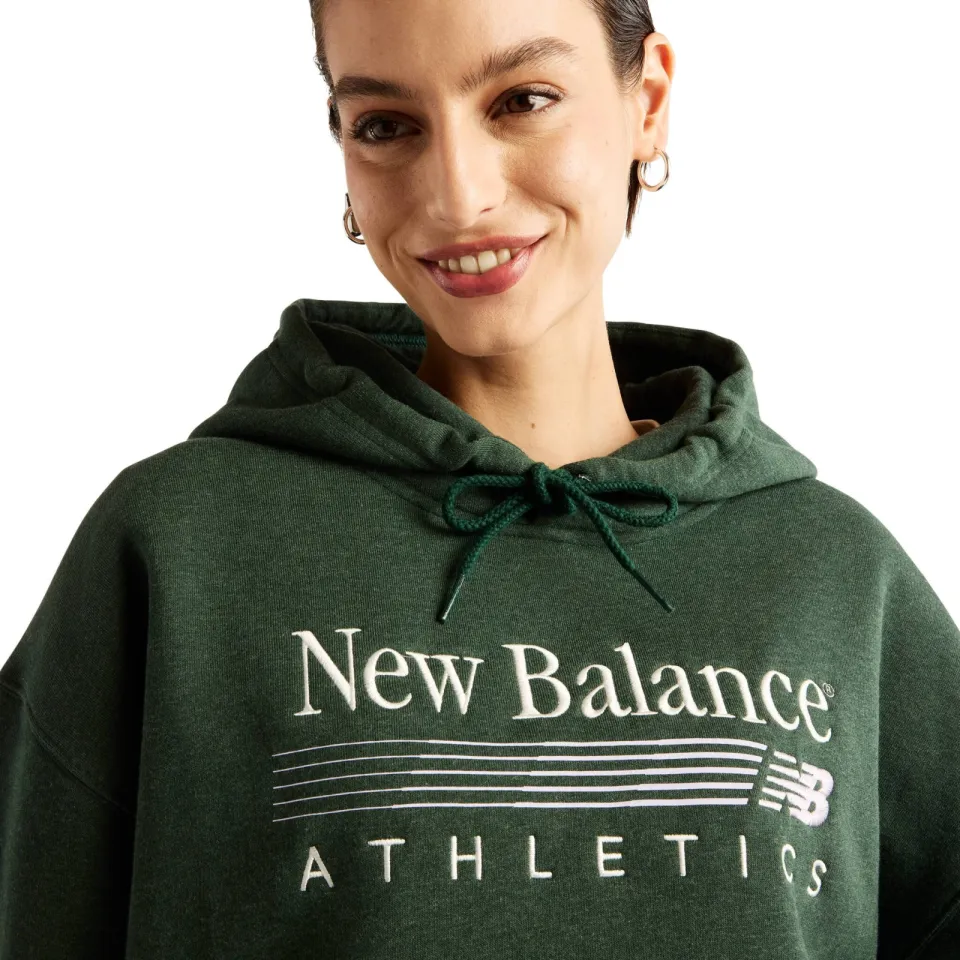 New Balance hoodie met logo - donkergroen, foto 3
