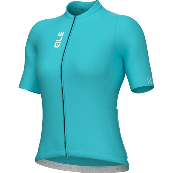 Alé Women's Pragma Color Block S/S Jersey - Fietsshirt, turkoois