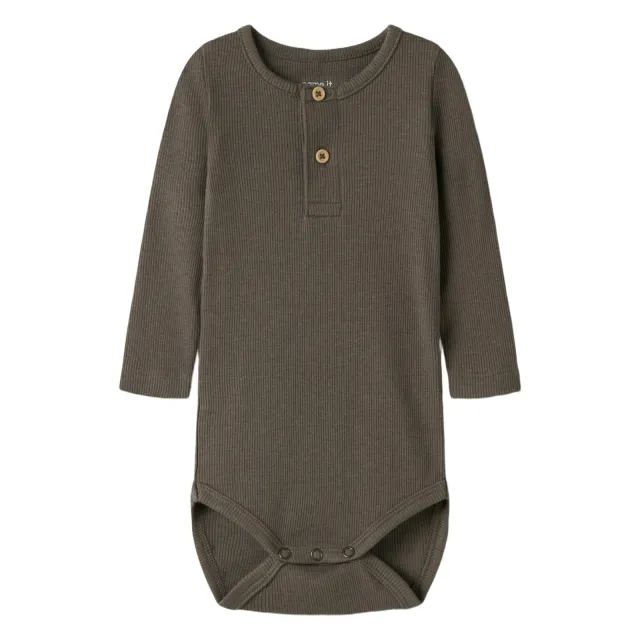 NAME IT BABY romper bruin