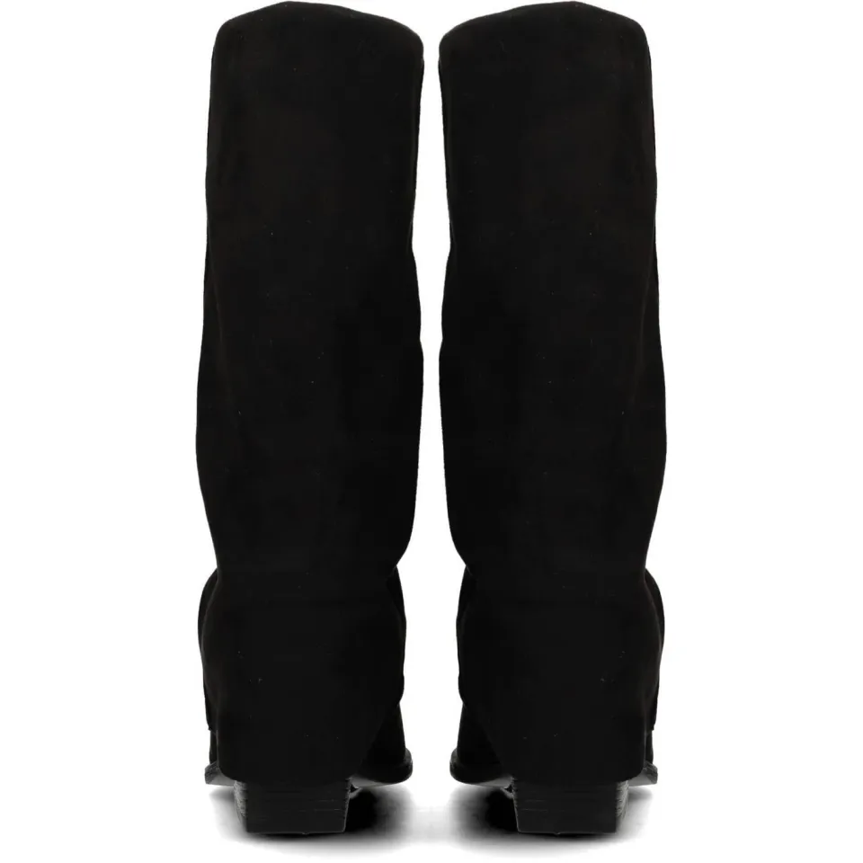POSH by Poelman Lois suèdelook cowboy boots met blokhak - zwart, foto 3