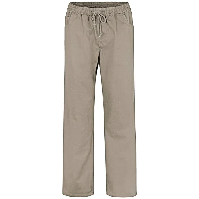 Jan Vanderstorm loose fit joggingbroek Plus Size DAAN beige, foto 2