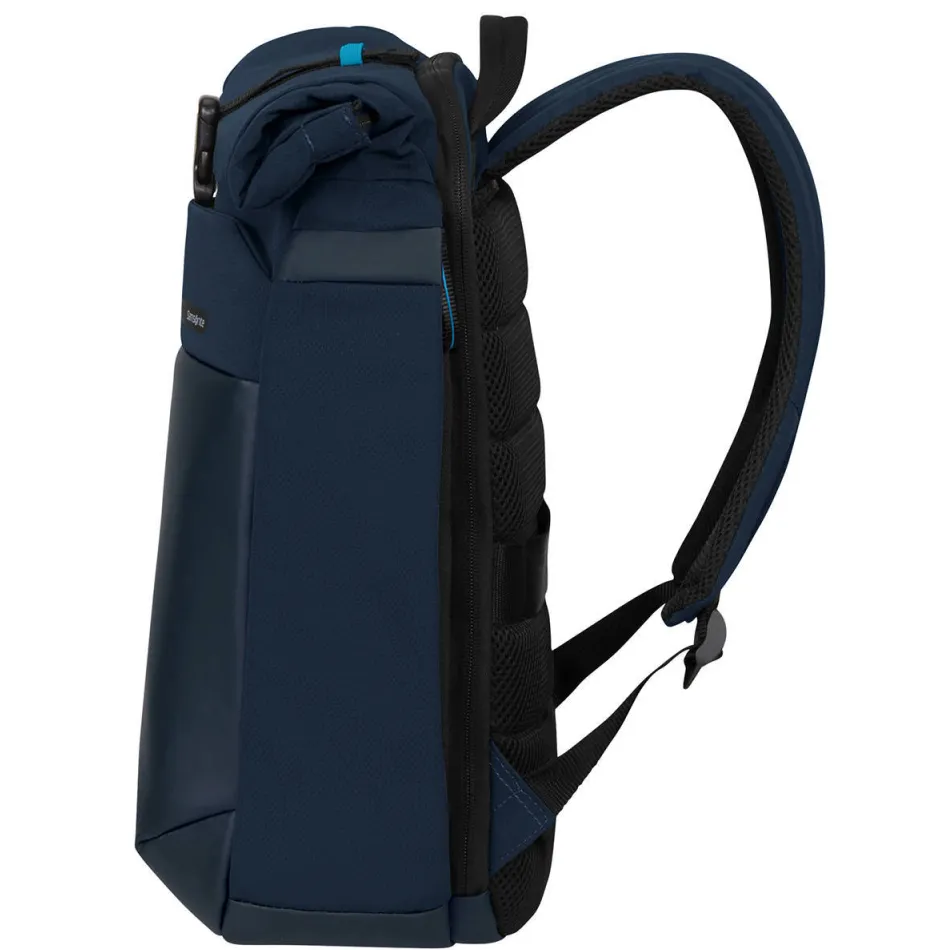 Samsonite Moderny rolltop rugzak donkerblauw, foto 5