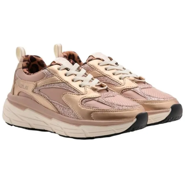 Replay sneakers - roze/goud, foto 2