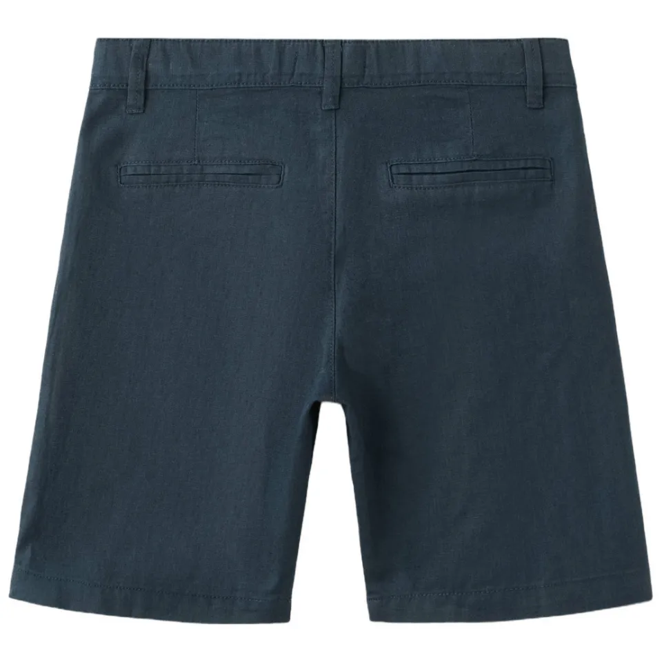 Mango bermuda short donkerblauw, foto 2