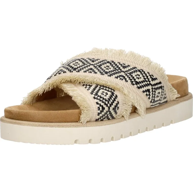 Mustang Slippers Dames Beige, foto 5