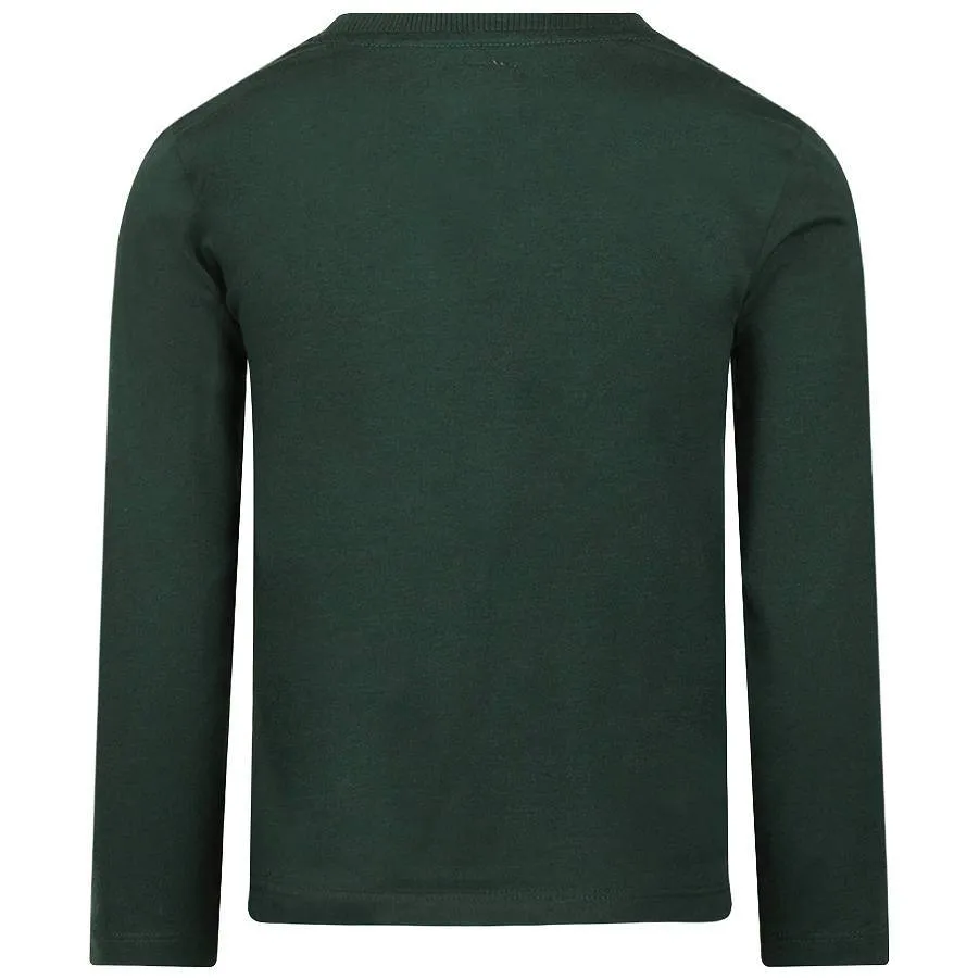 Koko Noko longsleeve donkergroen met print, foto 4