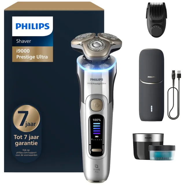Philips Shaver I9000 Prestige Ultra Wet&dry Xp9404/46 Scheerapparaat Zilver