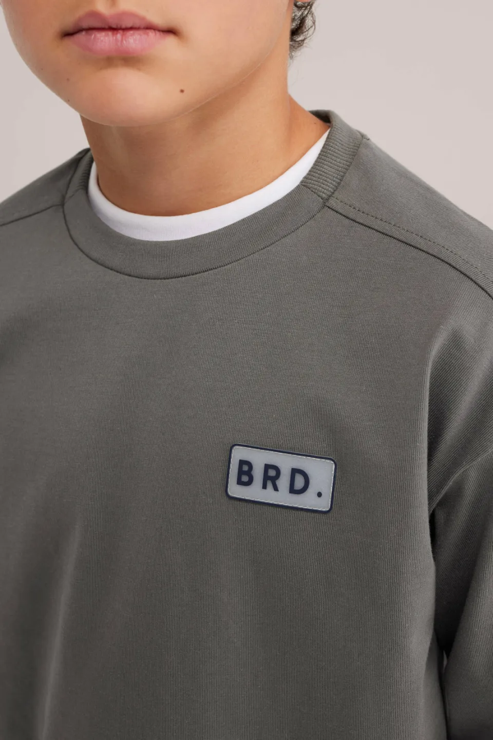 WE Fashion Blue Ridge longsleeve grijs, foto 5
