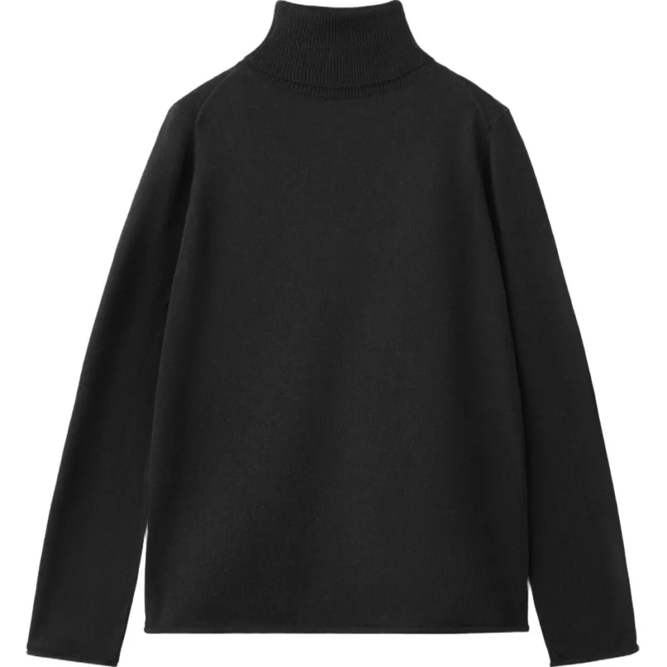 Mango Kids katoenen coltrui - zwart, foto 2