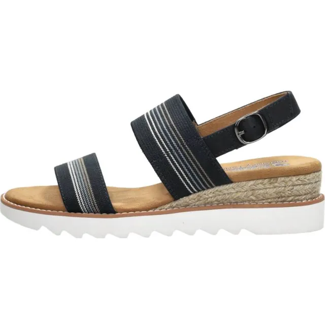 Bobs From Skechers Desert Kiss Hi Tea Time sandalen blauw, foto 2