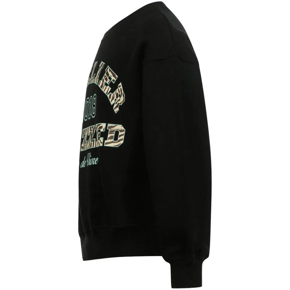 Raizzed sweater met print - zwart, foto 4