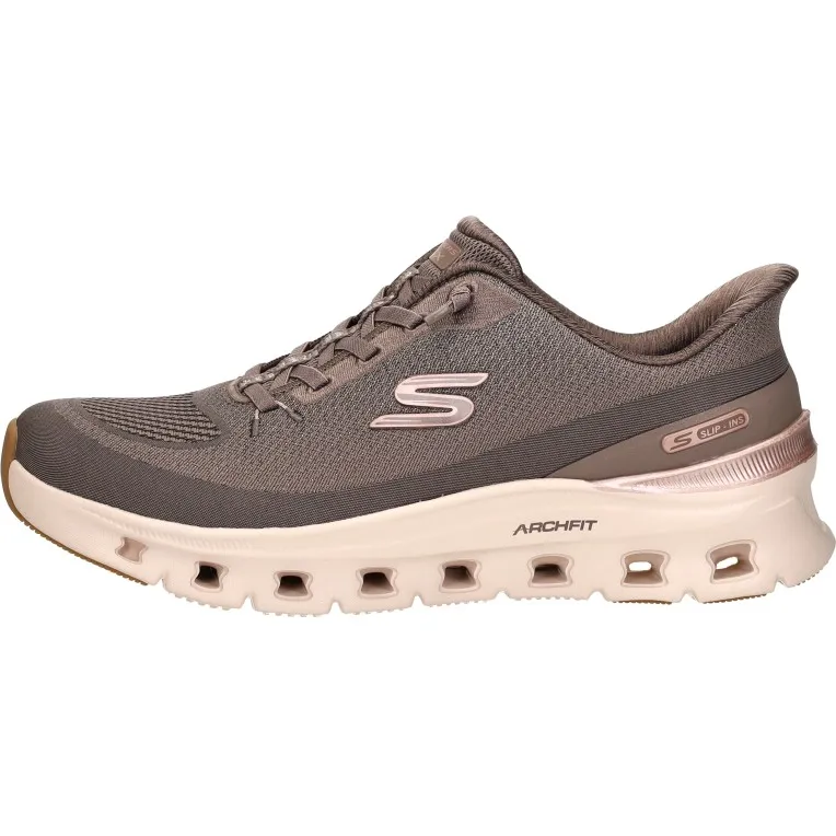 Skechers Slip-Ins Arch Fit Glide-Step Pro sneakers bruin, foto 2