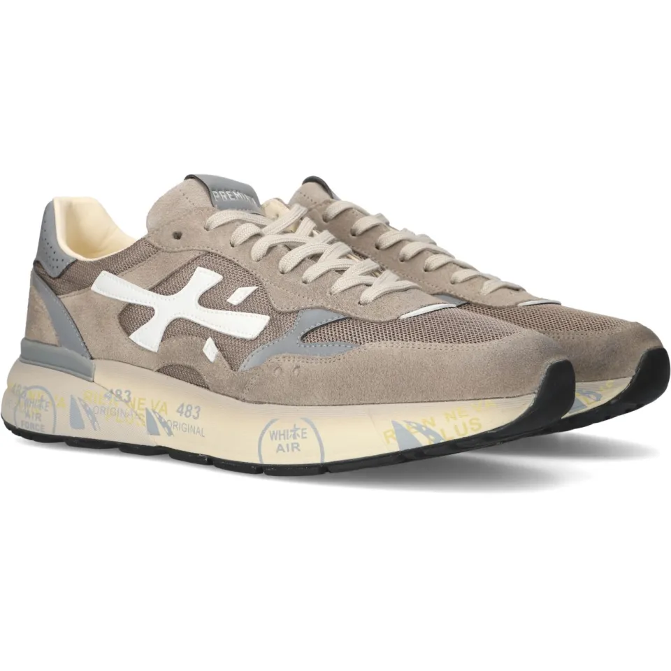 Premiata Mick lage sneakers beige, foto 2