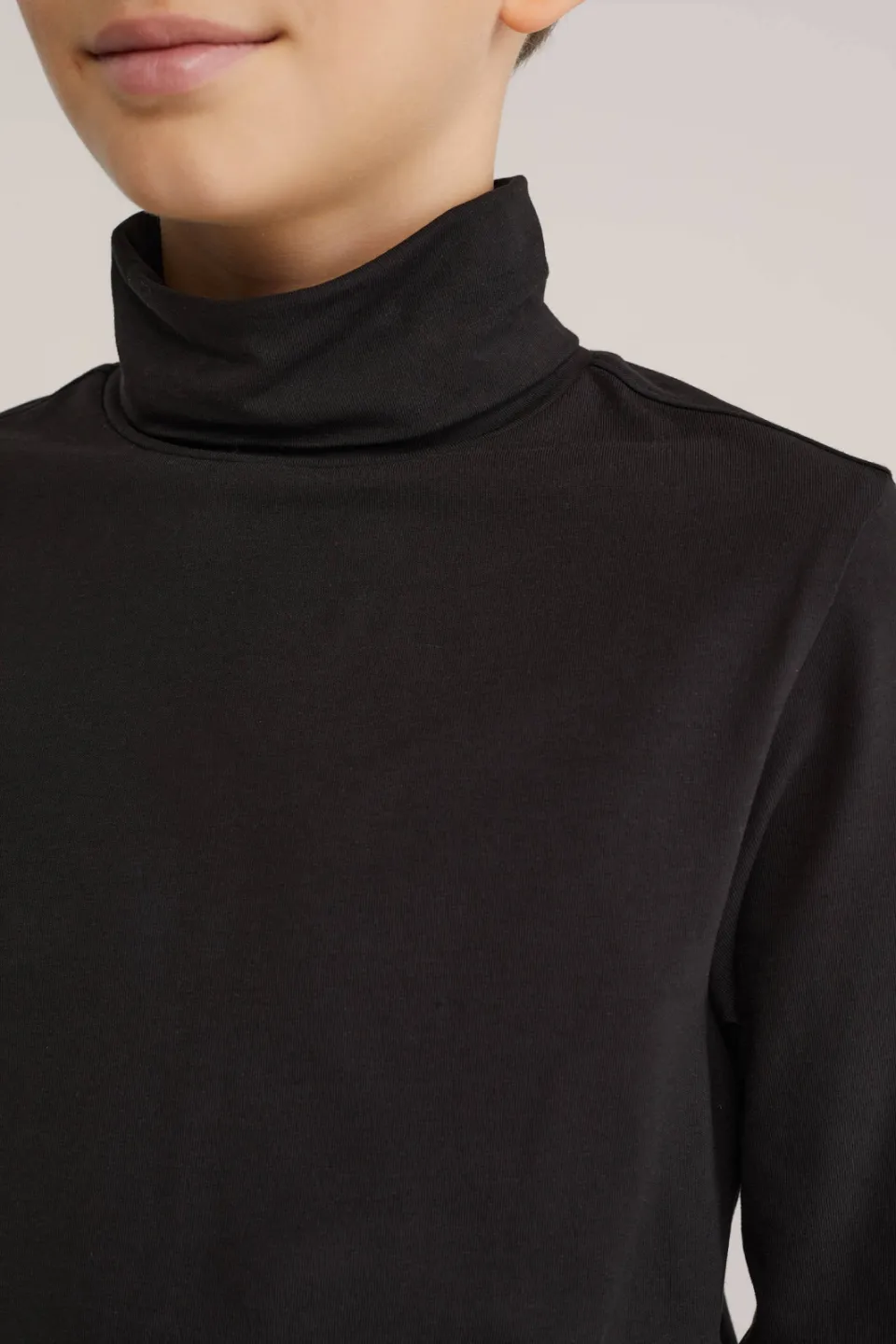 WE Fashion longsleeve zwart, foto 4