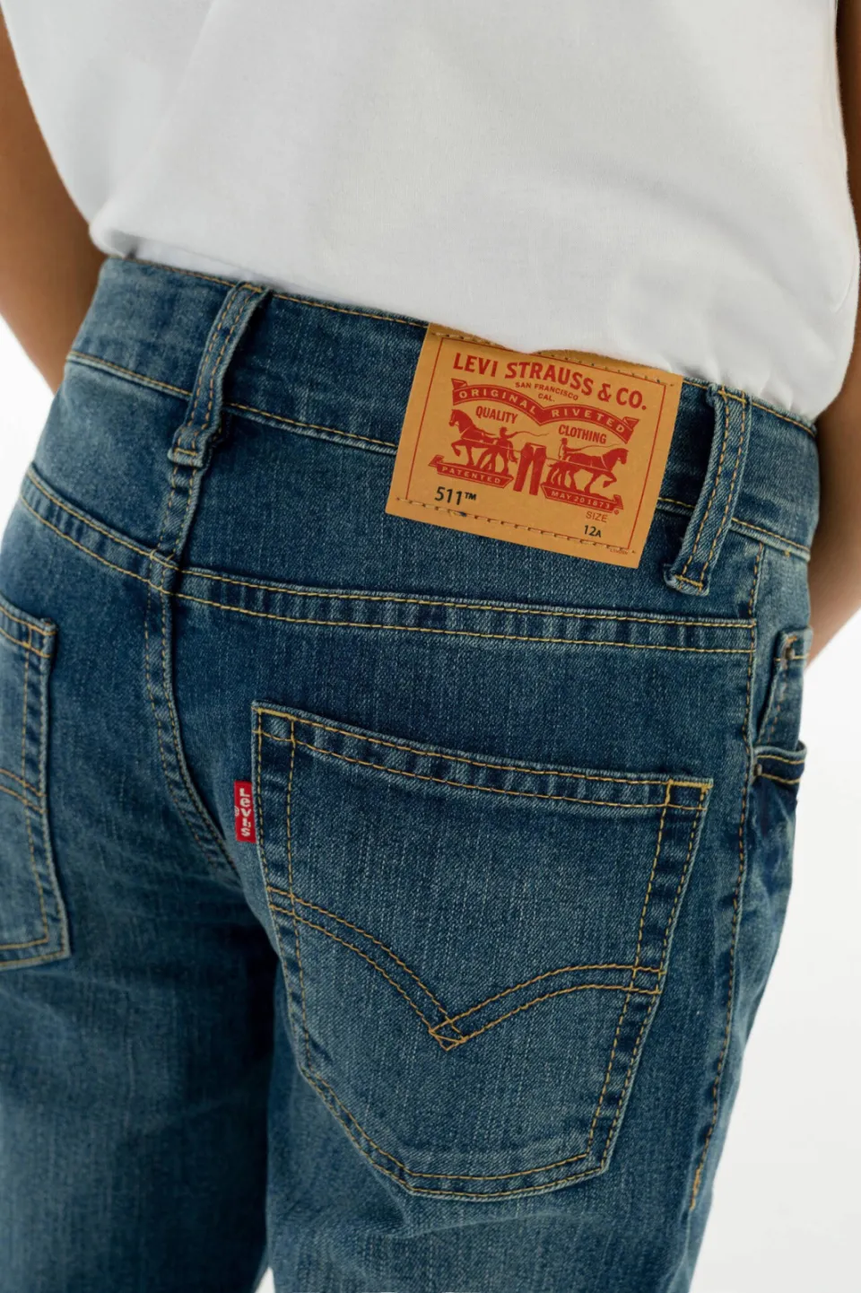 Levi's Kids 511 slim fit jeans yucatan, foto 8