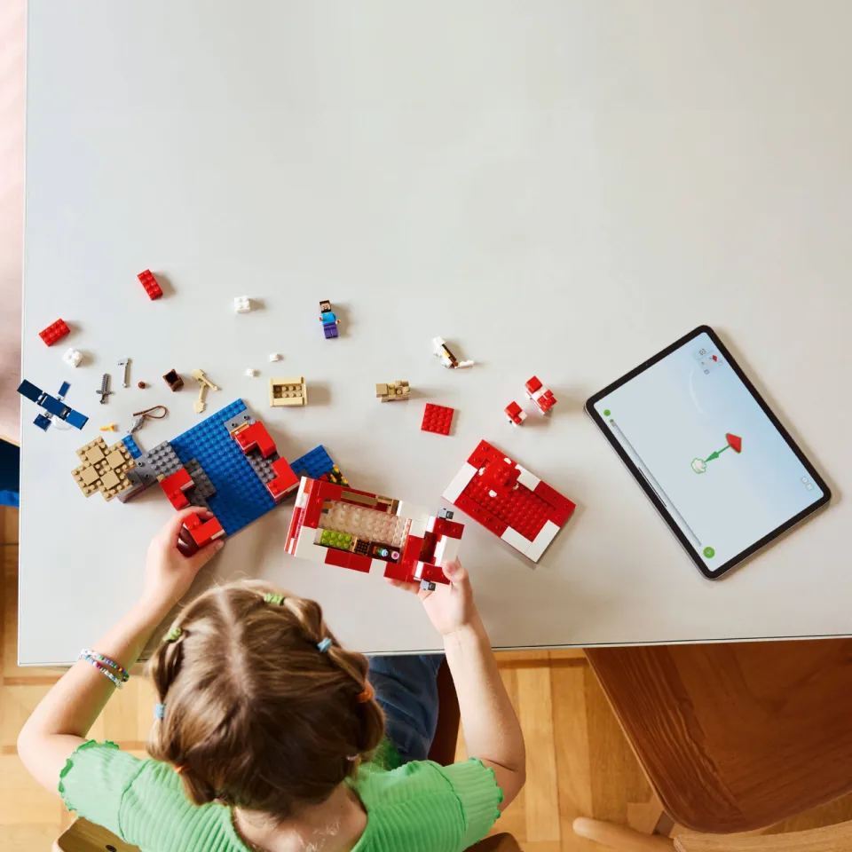 Lego Minecraft Het Mooshroom huis, gamingspeelgoed 21270, foto 4