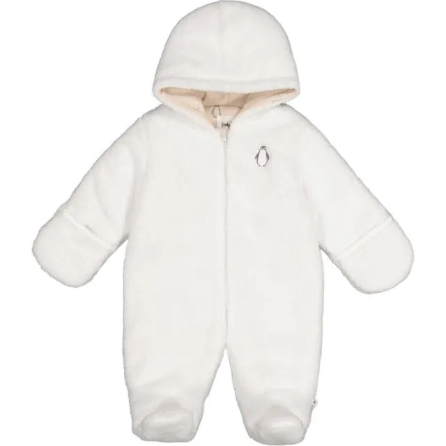 Feetje Penguin Cuddles teddy winterpak offwhite