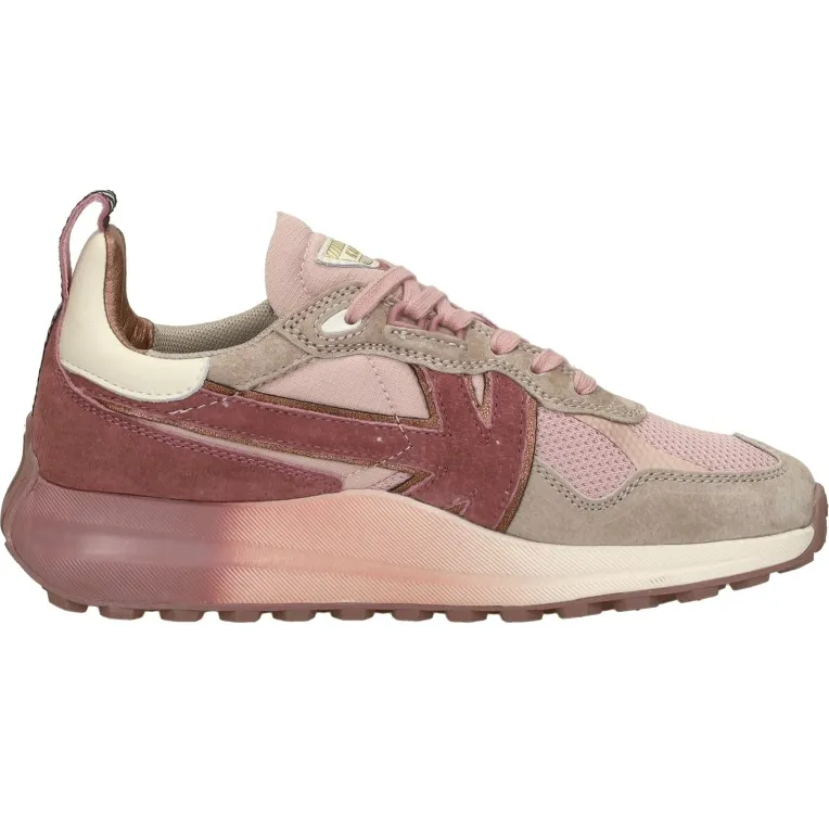 Kaotiko Detroit Faded lage sneakers roze