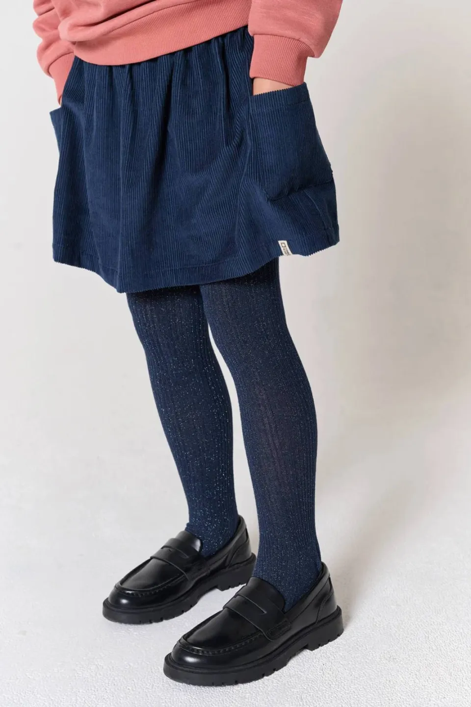 Tumble 'n Dry korte a-lijn rok donkerblauw Grijsblauw
