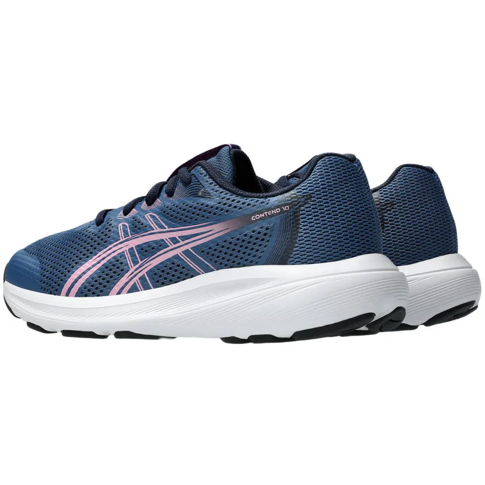 Asics Contend 10 mesh hardloopschoenen - blauw/roze, foto 6