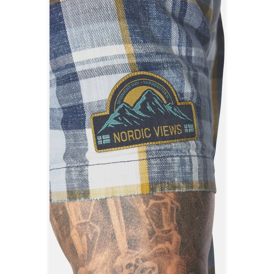Jan Vanderstorm +FIT Collectie casual overhemd INGOLOF Plus blauw, foto 6
