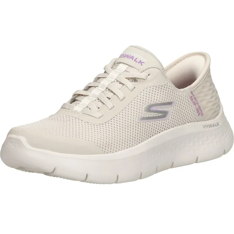 Skechers Go Walk Flex Hands Free Slip-ins sneaker beige, foto 3