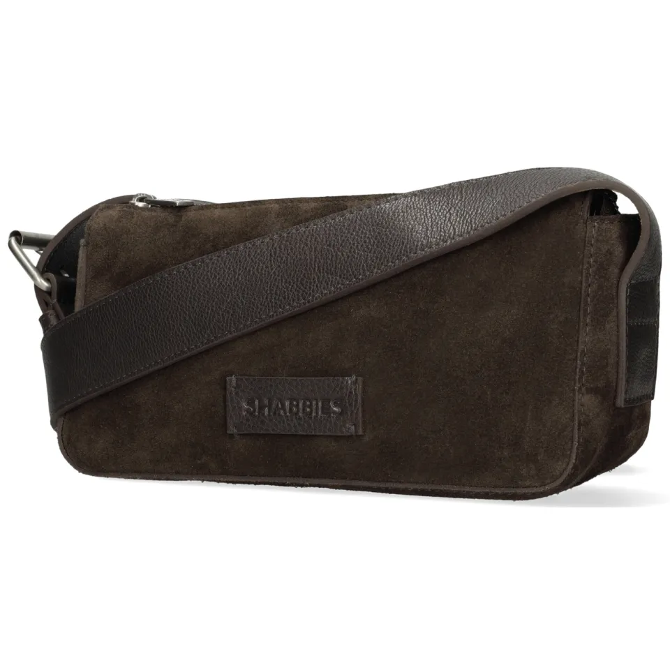 Shabbies Amsterdam VENICE Shoulderbag Pony Leather Dark Brown, foto 7