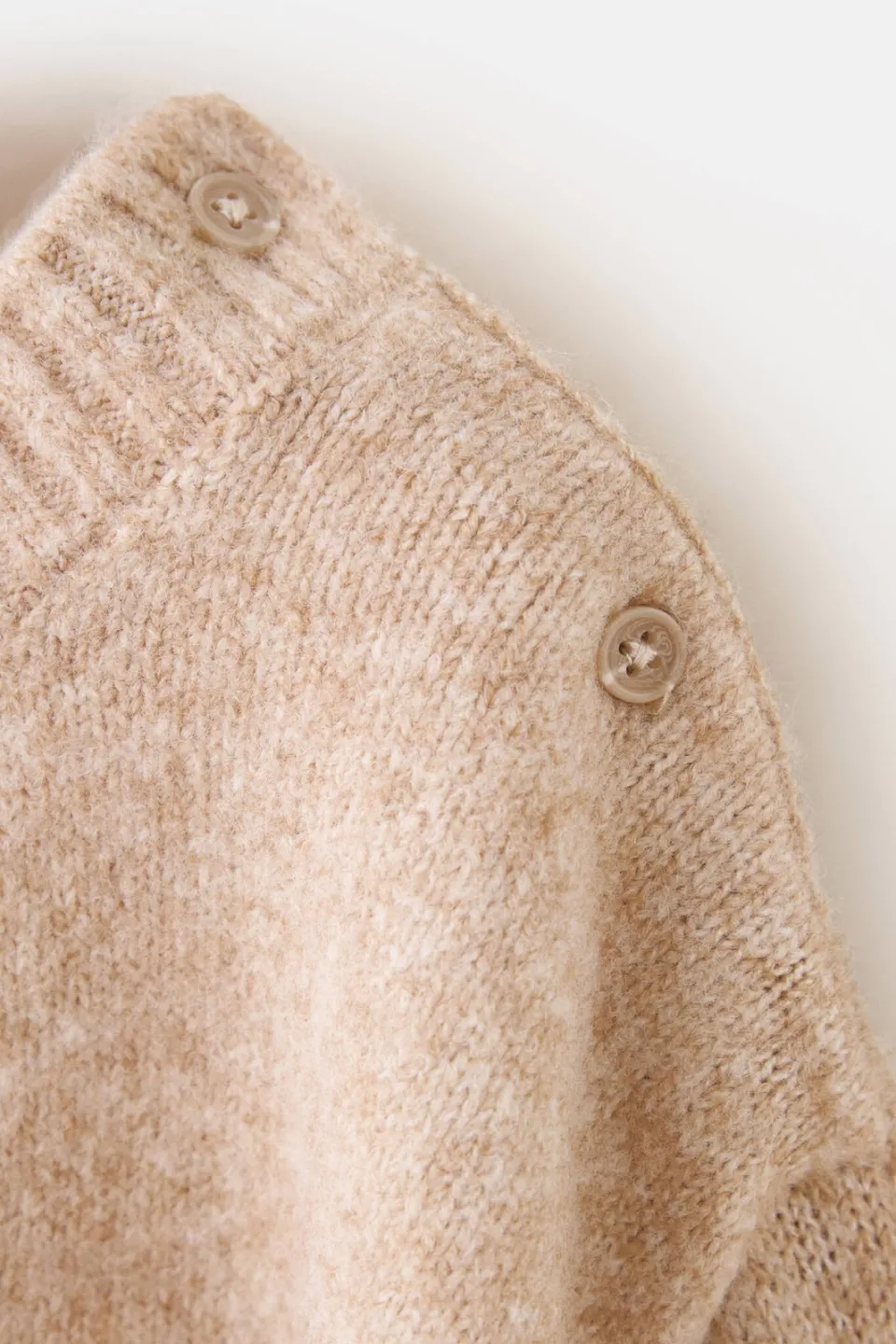 Mango Kids gebreide trui met print - beige, foto 6